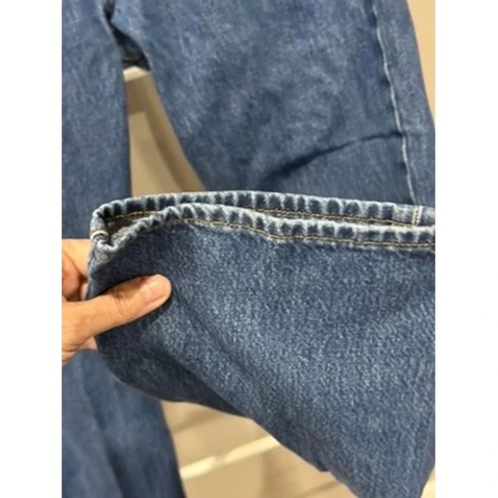 Levis 501 Original Fit Jeans Mens 31x32 Blue‎ Denim Straight Leg Button Fly